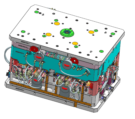 智能兒童機(jī)器人模具圖片
